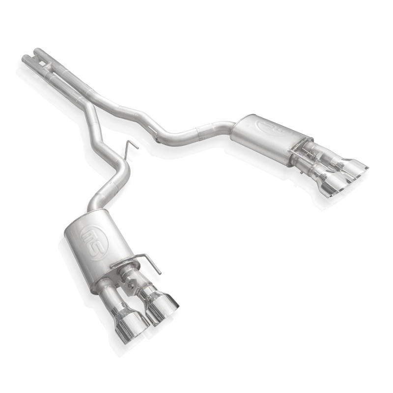 Ford Shelby GT500 Performance Exhaust - Stainless Works - Redline Catback H-Pipe Exhaust Factory Connect - Polished - 2020 Ford Shelby GT500 Performance Exhaust - Stainless Works - Redline Catback H-Pipe Exhaust Factory Connect - Polished - 2020
